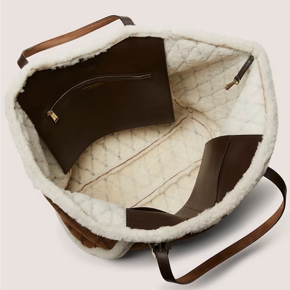 Stuart Weitzman Shearling bag - Picture 2 of 4
